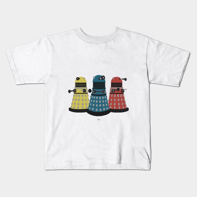 Exterminate! Kids T-Shirt by yanimufato